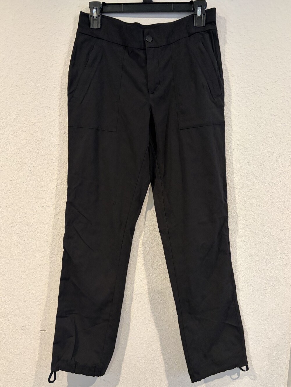 Athleta Womens Black Classic Casual Comfy Outdoor Trouser Hiking Pants Size 6